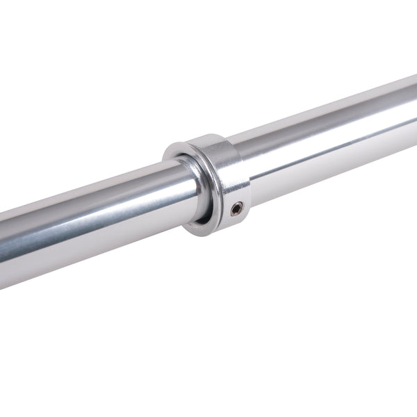 Loft97 VS1SS Rustproof Wall Mounted Vertical Ceiling Support Bar for L-Shaped Corner Rod, Chrome