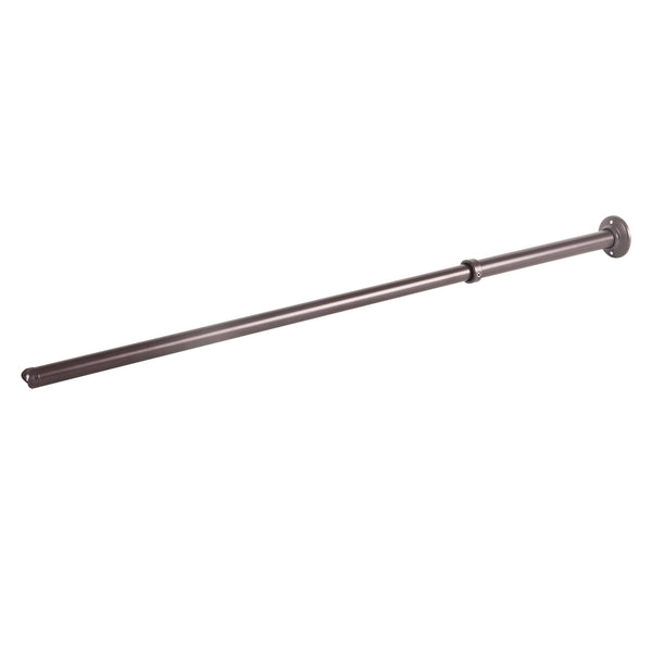 Loft97 VS1RB Rustproof Wall Mounted Vertical Ceiling Support Bar for L-Shaped Corner Rod, Bronze