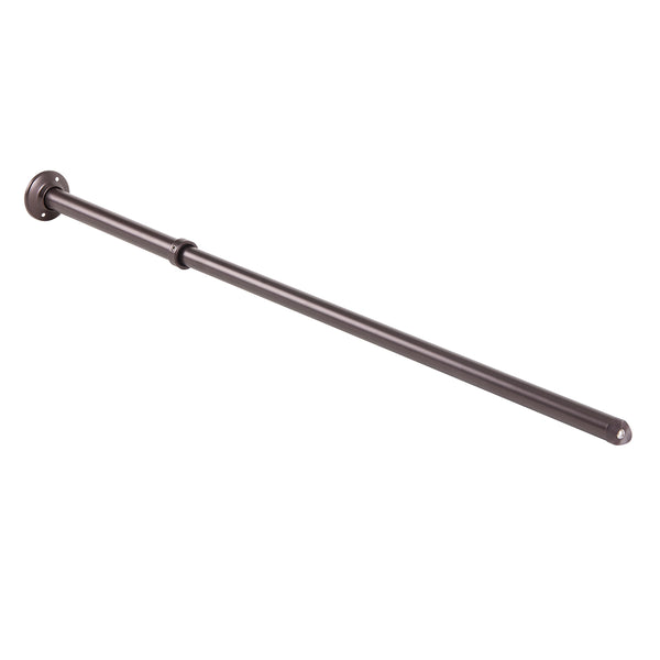 Loft97 VS1RB Rustproof Wall Mounted Vertical Ceiling Support Bar for L-Shaped Corner Rod, Bronze