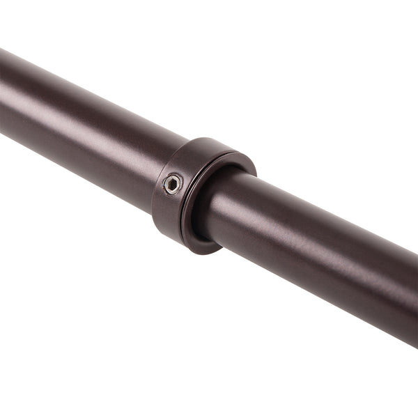 Loft97 VS1RB Rustproof Wall Mounted Vertical Ceiling Support Bar for L-Shaped Corner Rod, Bronze