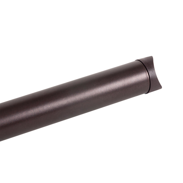 Loft97 VS1RB Rustproof Wall Mounted Vertical Ceiling Support Bar for L-Shaped Corner Rod, Bronze
