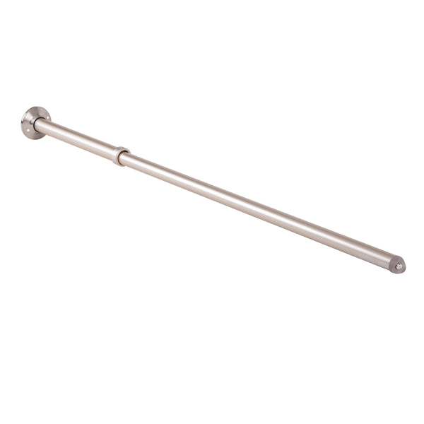 Loft97 VS1BN Rustproof Wall Mounted Vertical Ceiling Support Bar for L-Shaped Corner Rod, Nickel
