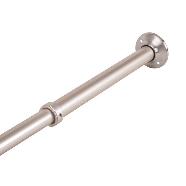 Loft97 VS1BN Rustproof Wall Mounted Vertical Ceiling Support Bar for L-Shaped Corner Rod, Nickel