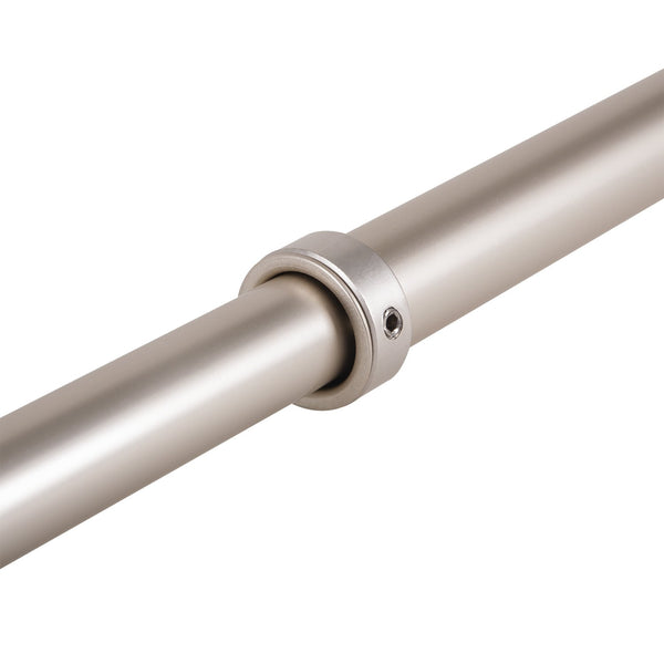 Loft97 VS1BN Rustproof Wall Mounted Vertical Ceiling Support Bar for L-Shaped Corner Rod, Nickel