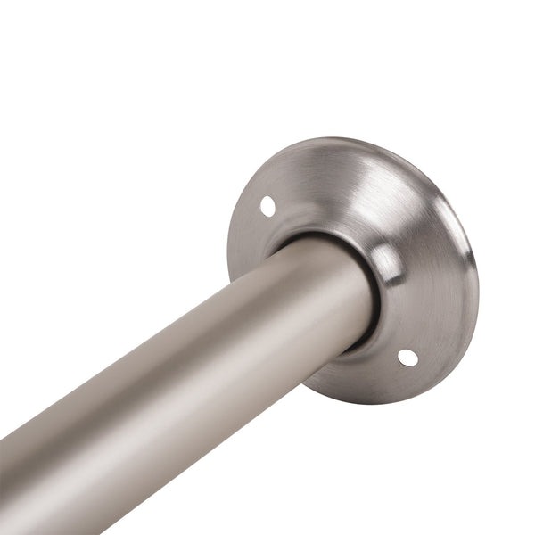Loft97 VS1BN Rustproof Wall Mounted Vertical Ceiling Support Bar for L-Shaped Corner Rod, Nickel
