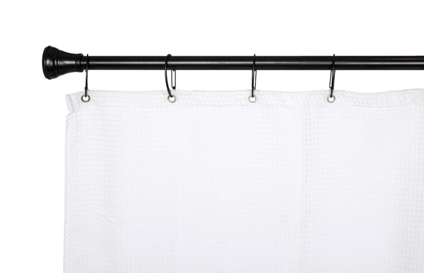 Loft97 HK10XX Shower Hooks - Shower Curtain Rings for Bathroom - Rust Proof Shower Curtain Hooks for Shower Curtain or Liner - Set of 12