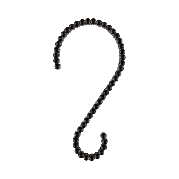 Loft97 HK11XX Shower Rings, Shower Curtain Rings for Bathroom,  Rustproof Zinc Shower Curtain Hooks Rings, S Shaped Hooks for Shower Curtains,  Set of 12