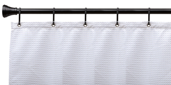 Loft97 HK11XX Shower Rings, Shower Curtain Rings for Bathroom,  Rustproof Zinc Shower Curtain Hooks Rings, S Shaped Hooks for Shower Curtains,  Set of 12