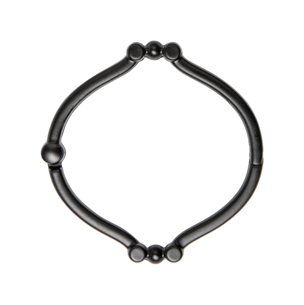 Loft97 HK12XX Shower Rings, Shower Curtain Rings for Bathroom, Rustproof Zinc Shower Curtain Hooks Rings, Set of 12