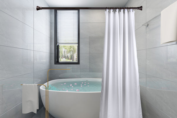 Loft97 HK12XX Shower Rings, Shower Curtain Rings for Bathroom, Rustproof Zinc Shower Curtain Hooks Rings, Set of 12