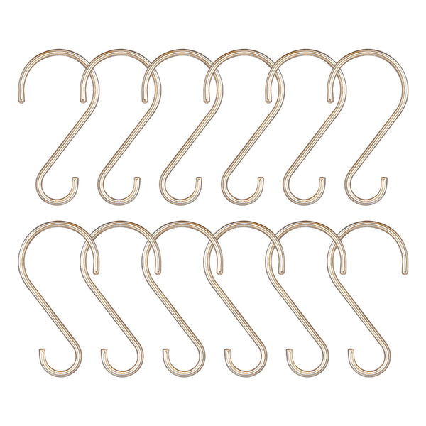 Loft97 HK15XX Shower Rings, Shower Curtain Rings for Bathroom, Rustproof Zinc Shower Curtain Hooks Rings, Set of 12