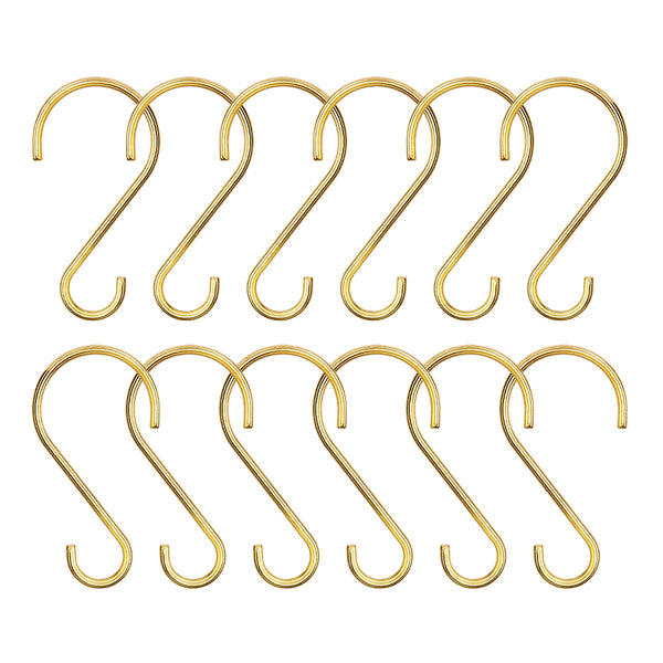 Loft97 HK15XX Shower Rings, Shower Curtain Rings for Bathroom, Rustproof Zinc Shower Curtain Hooks Rings, Set of 12