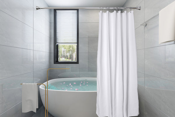 Loft97 HK15XX Shower Rings, Shower Curtain Rings for Bathroom, Rustproof Zinc Shower Curtain Hooks Rings, Set of 12