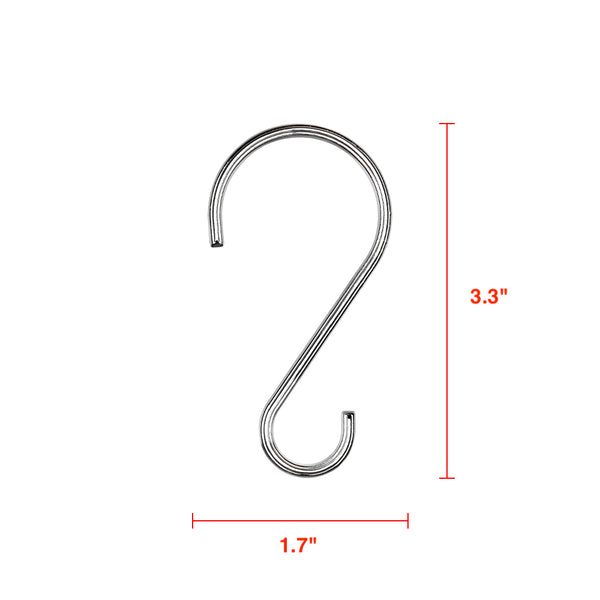 Loft97 HK15XX Shower Rings, Shower Curtain Rings for Bathroom, Rustproof Zinc Shower Curtain Hooks Rings, Set of 12