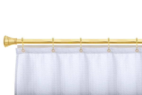 Loft97 HK16XX Shower Hooks - Double Shower Curtain Rings for Bathroom - Rust Proof Shower Curtain Hooks for Shower Curtain or Liner  - Set of 12