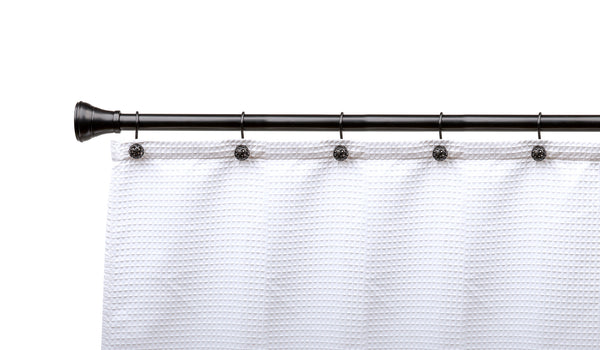Loft97 HK17XX Shower Hooks - Shower Curtain Rings for Bathroom - Rust Resistant Shower Curtain Hooks for Shower Curtain or Liner - Set of 12