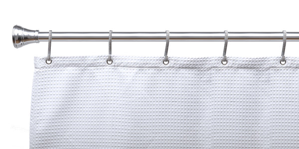 Loft97 HK11XX Shower Rings, Shower Curtain Rings for Bathroom,  Rustproof Zinc Shower Curtain Hooks Rings, S Shaped Hooks for Shower Curtains,  Set of 12