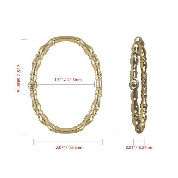 Loft97 HK24XX Shower Hooks - Shower Curtain Rings for Bathroom - Rust Proof Shower Curtain Hooks for Shower Curtain or Liner - Set of 12