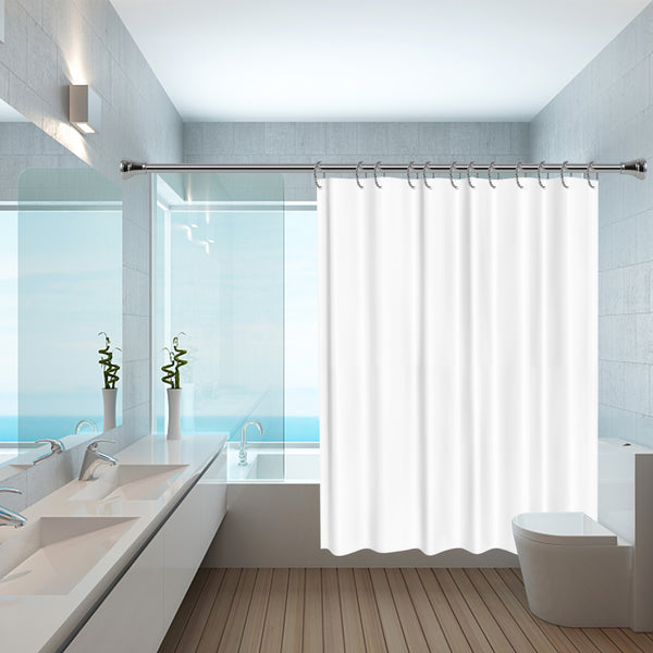 Loft97 HK24XX Shower Hooks - Shower Curtain Rings for Bathroom - Rust Proof Shower Curtain Hooks for Shower Curtain or Liner - Set of 12