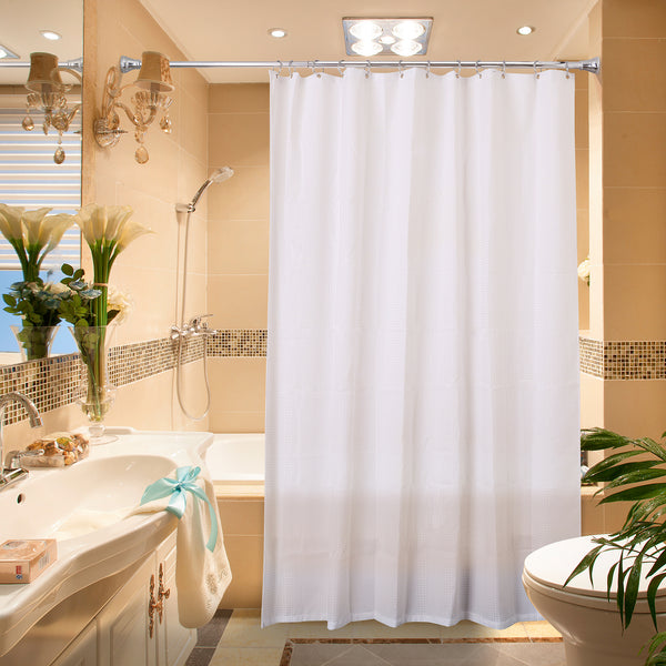 Loft97 HK4XX Shower Hooks - Shower Curtain Rings for Bathroom - Rust Proof Shower Curtain Hooks for Shower Curtain or Liner - Set of 12