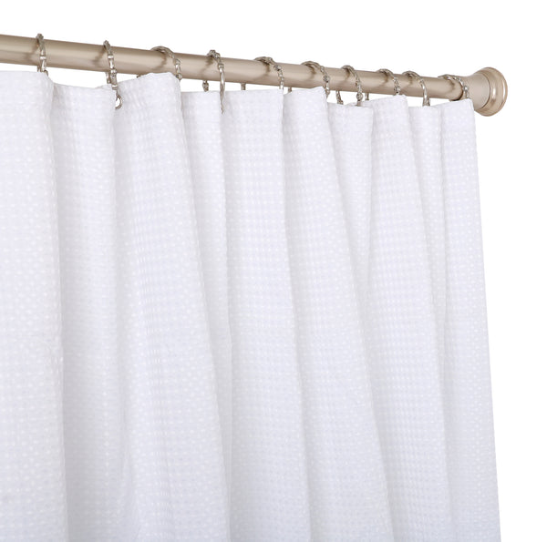 Loft97 HK5XX Shower Hooks - Shower Curtain Rings for Bathroom - Rust Proof Shower Curtain Hooks for Shower Curtain or Liner - Set of 12
