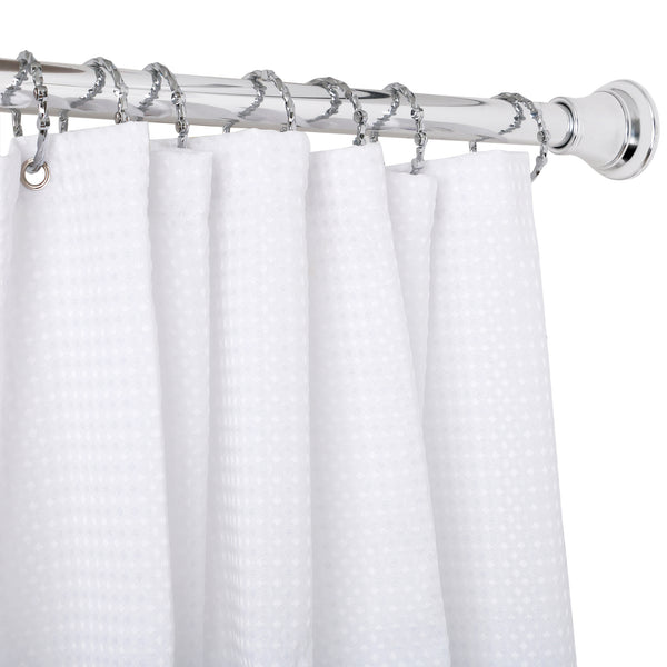 Loft97 HK5XX Shower Hooks - Shower Curtain Rings for Bathroom - Rust Proof Shower Curtain Hooks for Shower Curtain or Liner - Set of 12
