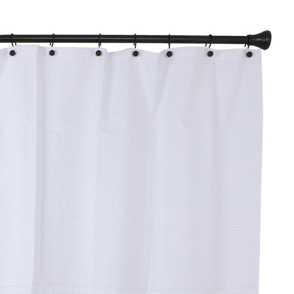 Loft97 HK7XX  Shower Hooks - Shower Curtain Rings for Bathroom - Rust Proof Shower Curtain Hooks for Shower Curtain or Liner - Set of 12 - Chrome/Brushed Nickel/ORB/Black/Gold