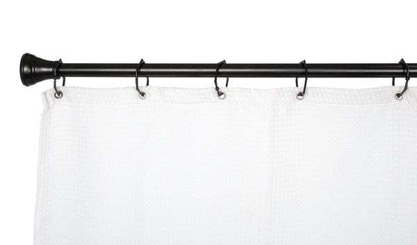 Loft97 HK9XX Shower Hooks - Shower Curtain Rings for Bathroom - Rust Proof Shower Curtain Hooks for Shower Curtain or Liner - Set of 12