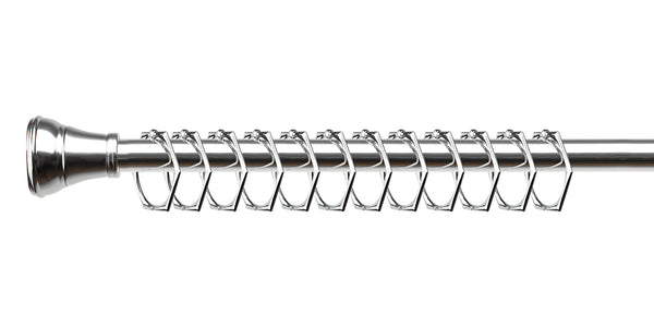 Loft97 HK9XX Shower Hooks - Shower Curtain Rings for Bathroom - Rust Proof Shower Curtain Hooks for Shower Curtain or Liner - Set of 12