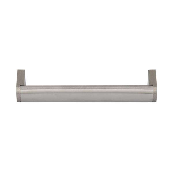 Loft97 HW432/3/4BN Bern Pull Handle - Decorative Cabinet Drop Pull Handles for Cabinets and Drawers - Vintage Cabinet Hardware with Hand Finished Brushed Nickel - Metal Drawer Pull Handle, 5.0"/6.3"/7.5" center to center