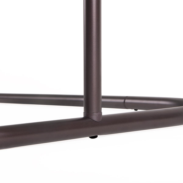 Loft97 HP10XX Rustproof Wall Mounted Aluminum Hoop Oval Shower Rod With Ceiling Support for Free Standing Clawfoot Tub, 54 Inch Extra Large Size by 26 Inch, with White Shower Curtain 180x70 inch