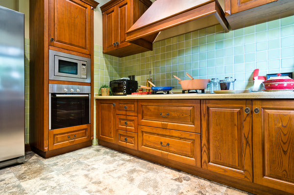 Loft97 HW133PLAB021 Medici Cabinet Ring Pull Knob - Decorative Cabinet Drop Pull Knobs for Cabinets and Drawers - Vintage Cabinet Hardware with Hand Finished Antique Brass - Metal Drawer Pull Knobs 1 5/8"