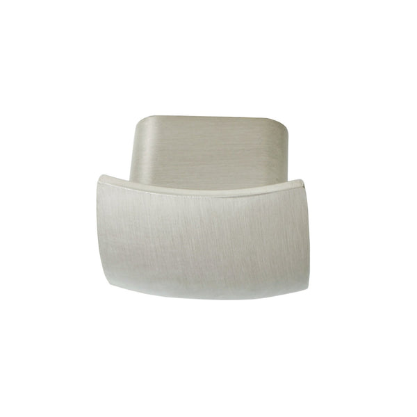 Rhonda Contoured Square Cabinet Knob, Oil Rubbed Bronze or Brushed Nickel - Loft97 - 7