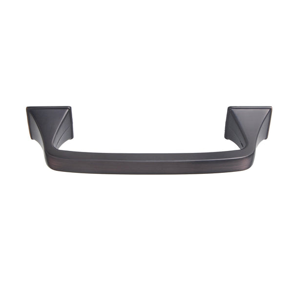 Brax Cabinet Pull Handle, Oil Rubbed Bronze, 4" or 5" Center to Center - Loft97 - 3