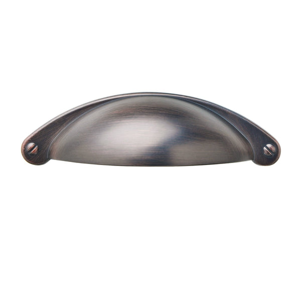 Elgin Bin Pull Handle, 2.5" Center to Center, Nickel (Brushed or Weathered), Chrome, Gold, or Bronze, - Loft97 - 1