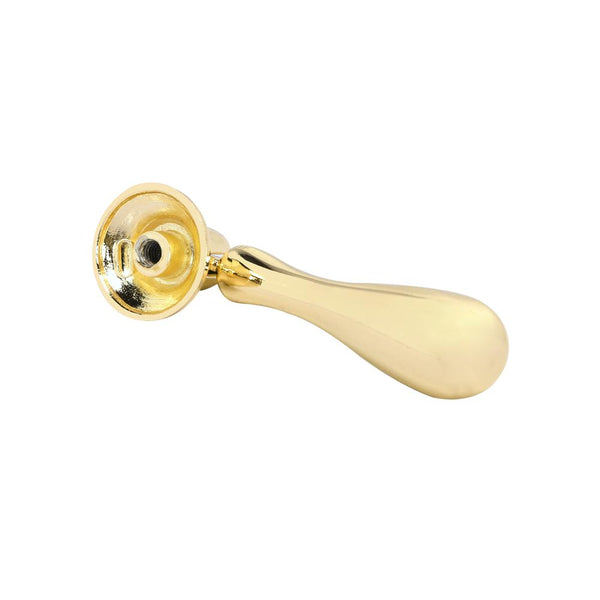 Loft97 HW269PLGD011 Danbury Cabinet Ring Pull Knob - Decorative Cabinet Drop Pull Knobs for Cabinets and Drawers - Vintage Cabinet Hardware with Hand Finished Polished Gold - Metal Drawer Pull Knobs 2.7"