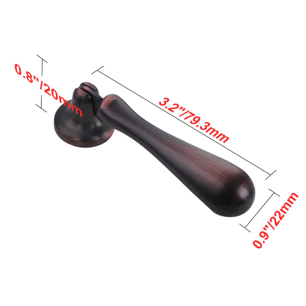 Loft97 HW270PLRB011 Danbury Cabinet Ring Pull Knob - Decorative Cabinet Drop Pull Knobs for Cabinets and Drawers - Vintage Cabinet Hardware with Hand Finished Oil Rubbed Bronze - Metal Drawer Pull Knobs 3.0"