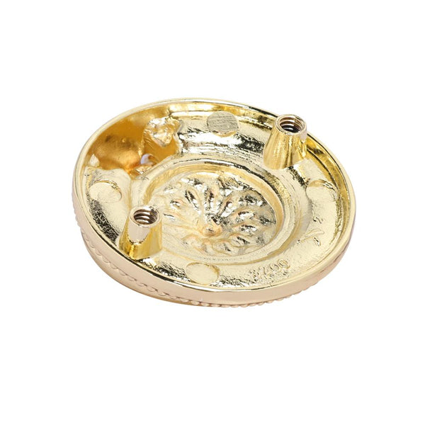Loft97 HW279PLGD011 Medici Ring Pull, 1-5/8" Diameter, Polished Gold