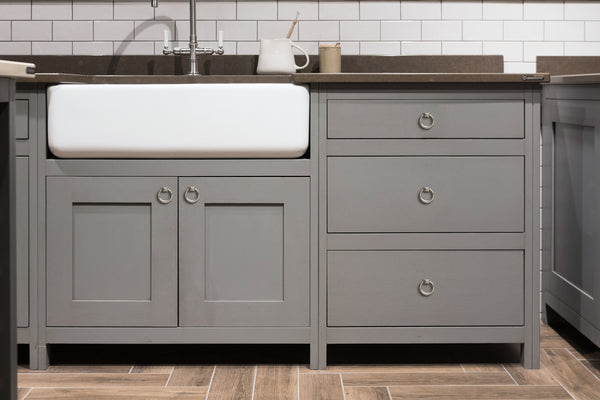 Loft97 HW280PLBN021 Anello Cabinet Ring Pull Knob - Decorative Cabinet Drop Pull Knobs for Cabinets and Drawers - Vintage Cabinet Hardware with Hand Finished Brushed Nickel - Metal Drawer Pull Knobs 1.6"