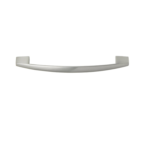Loft97 HW290PLBN021 Apollo Pull Handle - Decorative Cabinet Drop Pull Handles for Cabinets and Drawers - Vintage Cabinet Hardware with Hand Finished Brushed Nickel - Metal Drawer Pull Handle, 5.0" Center to Center