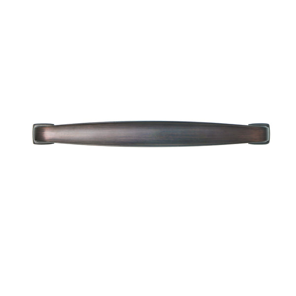 Loft97 HW292PLRB011 Danbury Pull Handle - Decorative Cabinet Drop Pull Handles for Cabinets and Drawers - Vintage Cabinet Hardware with Hand Finished Oil Rubbed Bronze - Metal Drawer Pull Handle, 5.0" Center to Center