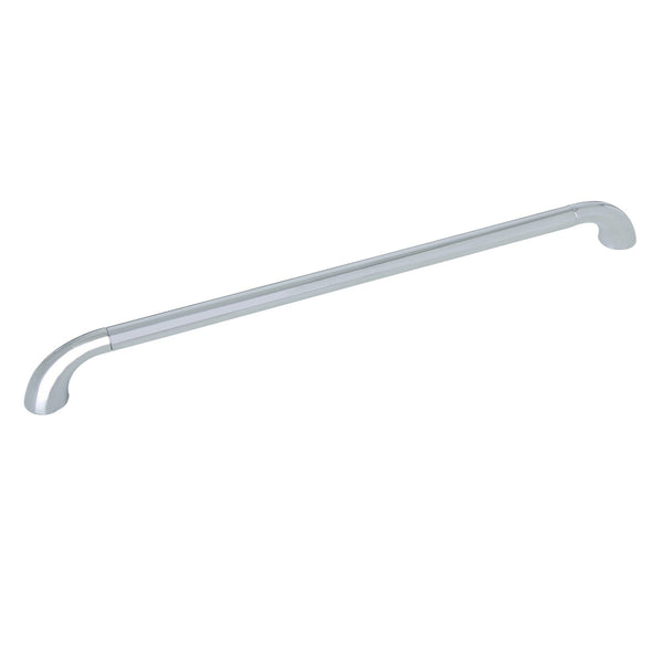 Loft97 HW298PLCH021 Tempo Pull Handle - Decorative Cabinet Drop Pull Handles for Cabinets and Drawers - Vintage Cabinet Hardware with Hand Finished Polished Chrome - Metal Drawer Pull Handle, 12.6" Center to Center