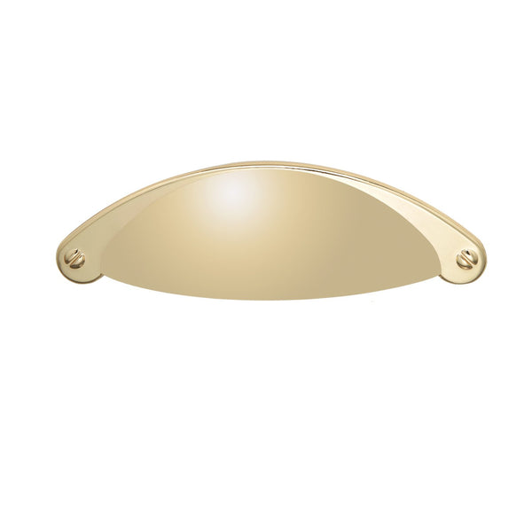 Elgin Bin Pull Handle, 2.5" Center to Center, Nickel (Brushed or Weathered), Chrome, Gold, or Bronze, - Loft97 - 3