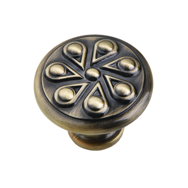 Ciel Antique Brass Cabinet Knob - Loft97 - 1