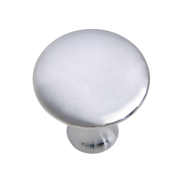 Loft97 HW334PLCH021 Charlton Cabinet Ring Pull Knob - Decorative Cabinet Drop Pull Knobs for Cabinets and Drawers - Vintage Cabinet Hardware with Hand Finished Polished Chrome - Metal Drawer Pull Knobs 1 1/5"