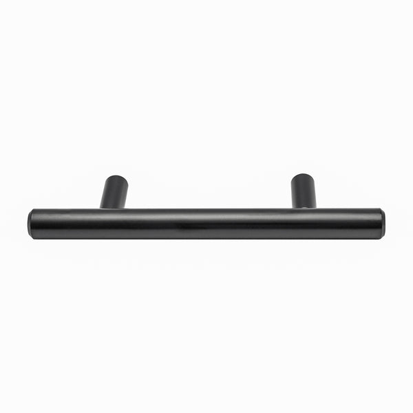 Loft97 HW359-364XX Carli Pull Handle - Decorative Cabinet Drop Pull Handles for Cabinets and Drawers - Vintage Cabinet Hardware with Hand Finished Brushed Nickel/Matt Black - Metal Drawer Pull Handle, 3", 5" and 12.5" Center to Center