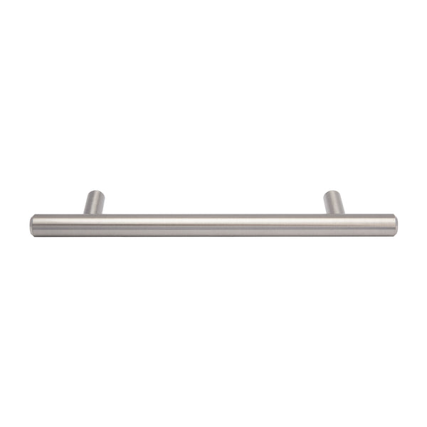 Loft97 HW359-364XX Carli Pull Handle - Decorative Cabinet Drop Pull Handles for Cabinets and Drawers - Vintage Cabinet Hardware with Hand Finished Brushed Nickel/Matt Black - Metal Drawer Pull Handle, 3", 5" and 12.5" Center to Center