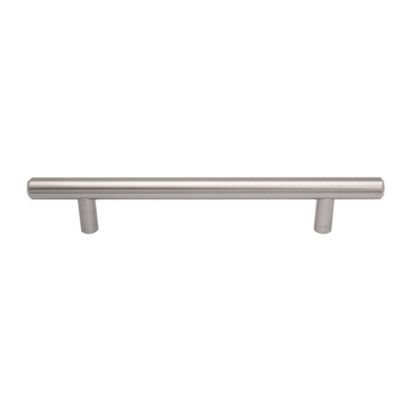 Loft97 HW359-364XX Carli Pull Handle - Decorative Cabinet Drop Pull Handles for Cabinets and Drawers - Vintage Cabinet Hardware with Hand Finished Brushed Nickel/Matt Black - Metal Drawer Pull Handle, 3", 5" and 12.5" Center to Center