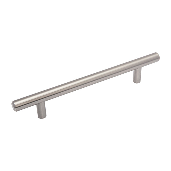 Loft97 HW359-364XX Carli Pull Handle - Decorative Cabinet Drop Pull Handles for Cabinets and Drawers - Vintage Cabinet Hardware with Hand Finished Brushed Nickel/Matt Black - Metal Drawer Pull Handle, 3", 5" and 12.5" Center to Center