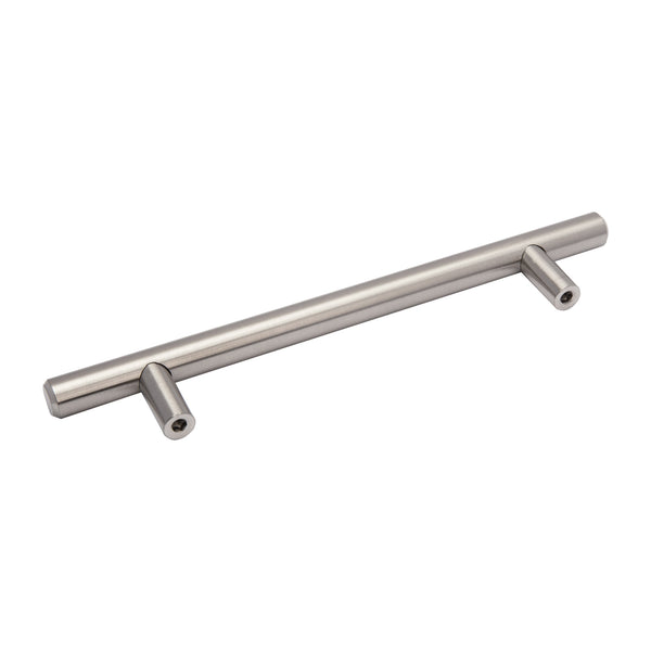 Loft97 HW359-364XX Carli Pull Handle - Decorative Cabinet Drop Pull Handles for Cabinets and Drawers - Vintage Cabinet Hardware with Hand Finished Brushed Nickel/Matt Black - Metal Drawer Pull Handle, 3", 5" and 12.5" Center to Center